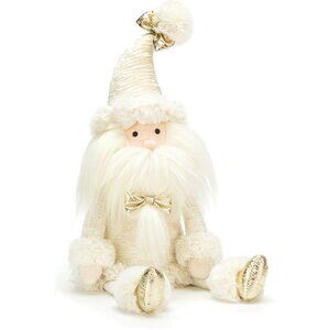 Jellycat- Large Snowflake Santa (Retired Jellycat) NWT
